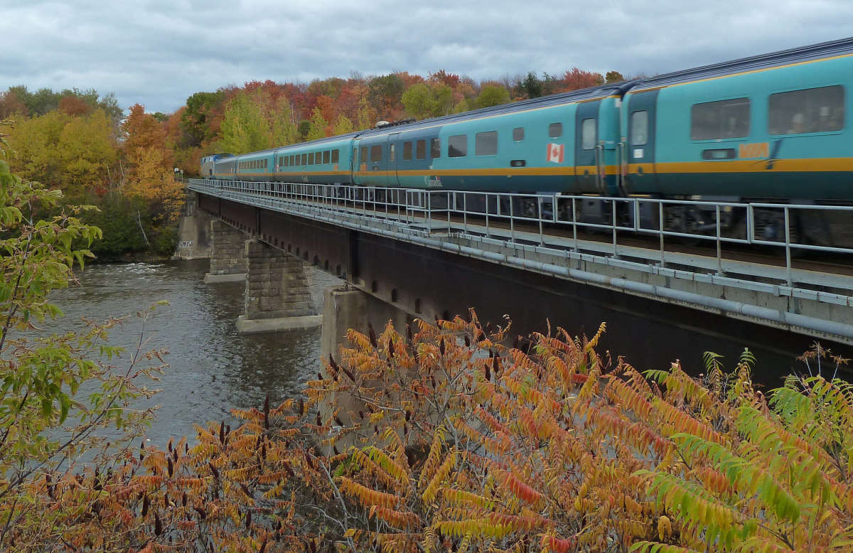 via rail route across canada