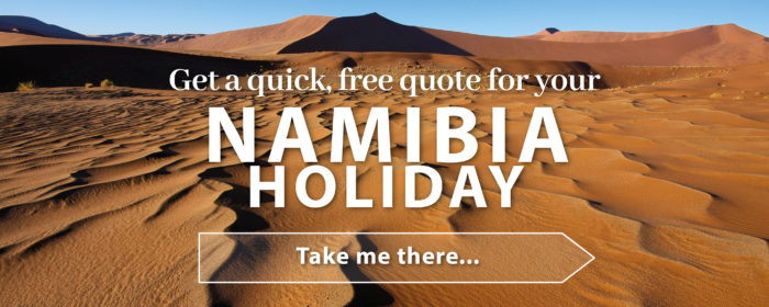 Namibia holiday get a quote