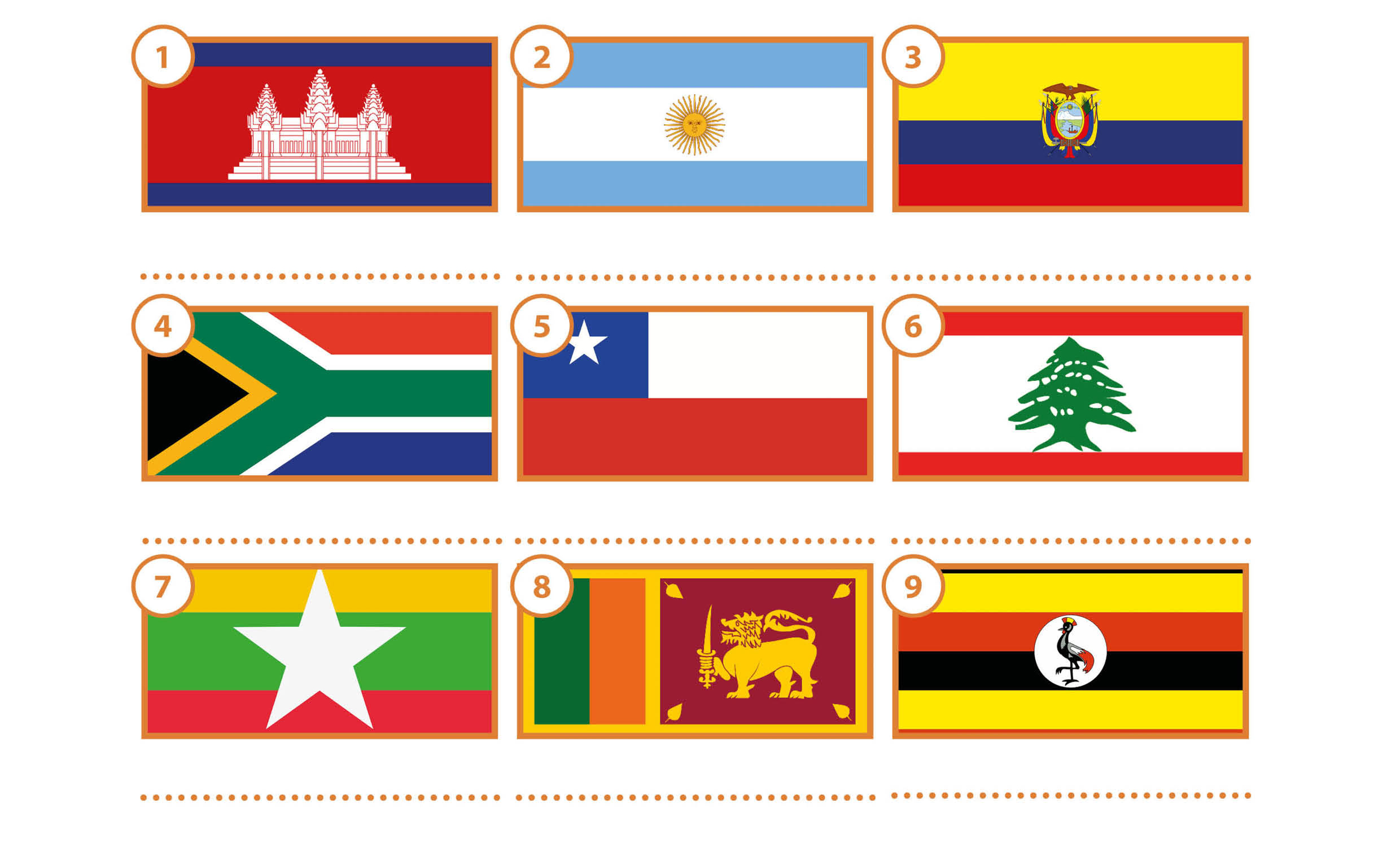 Whose flag is it anyway Christmas travel quiz
