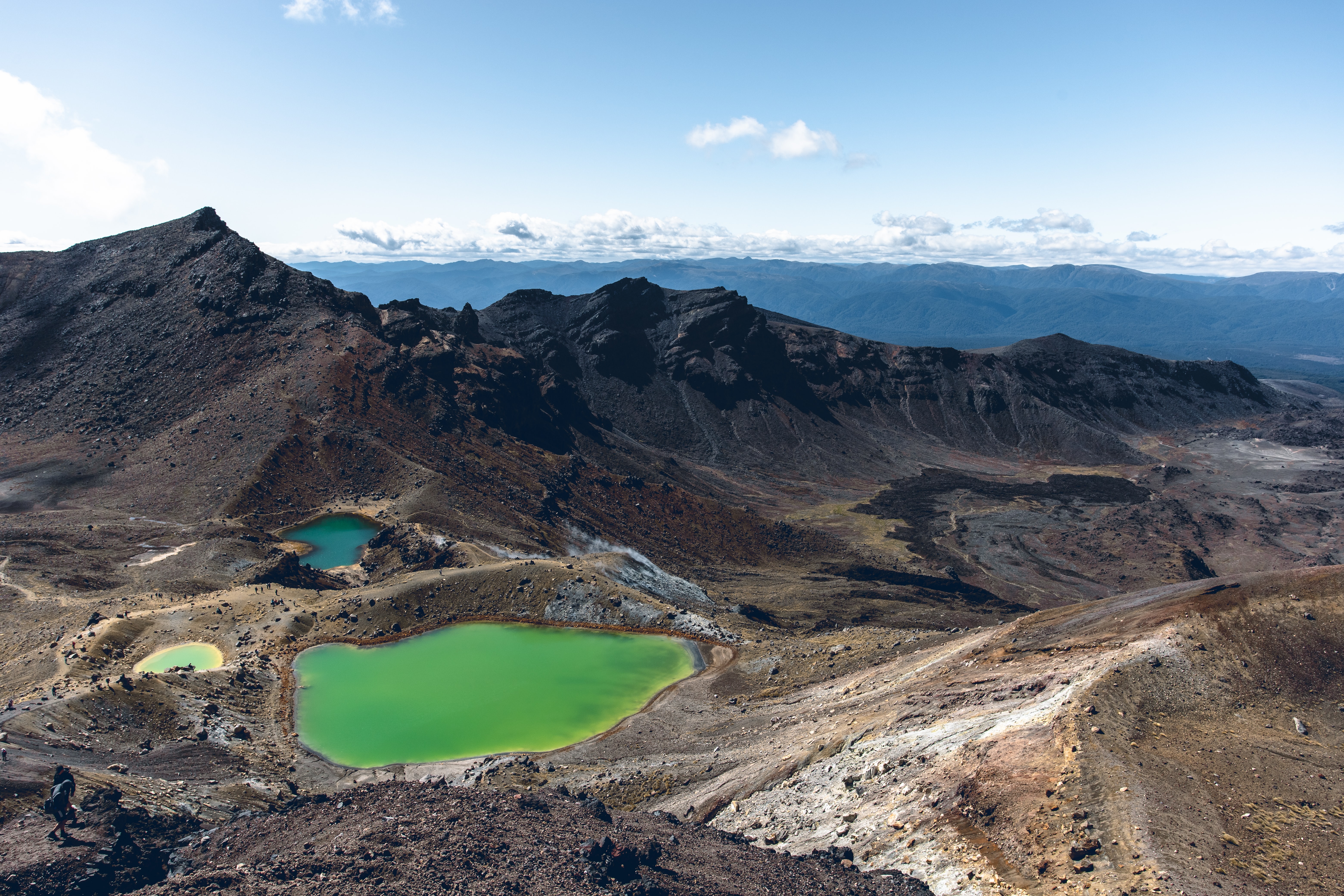 Tongariro Crossing New Zealand Hikes and climbs of the world