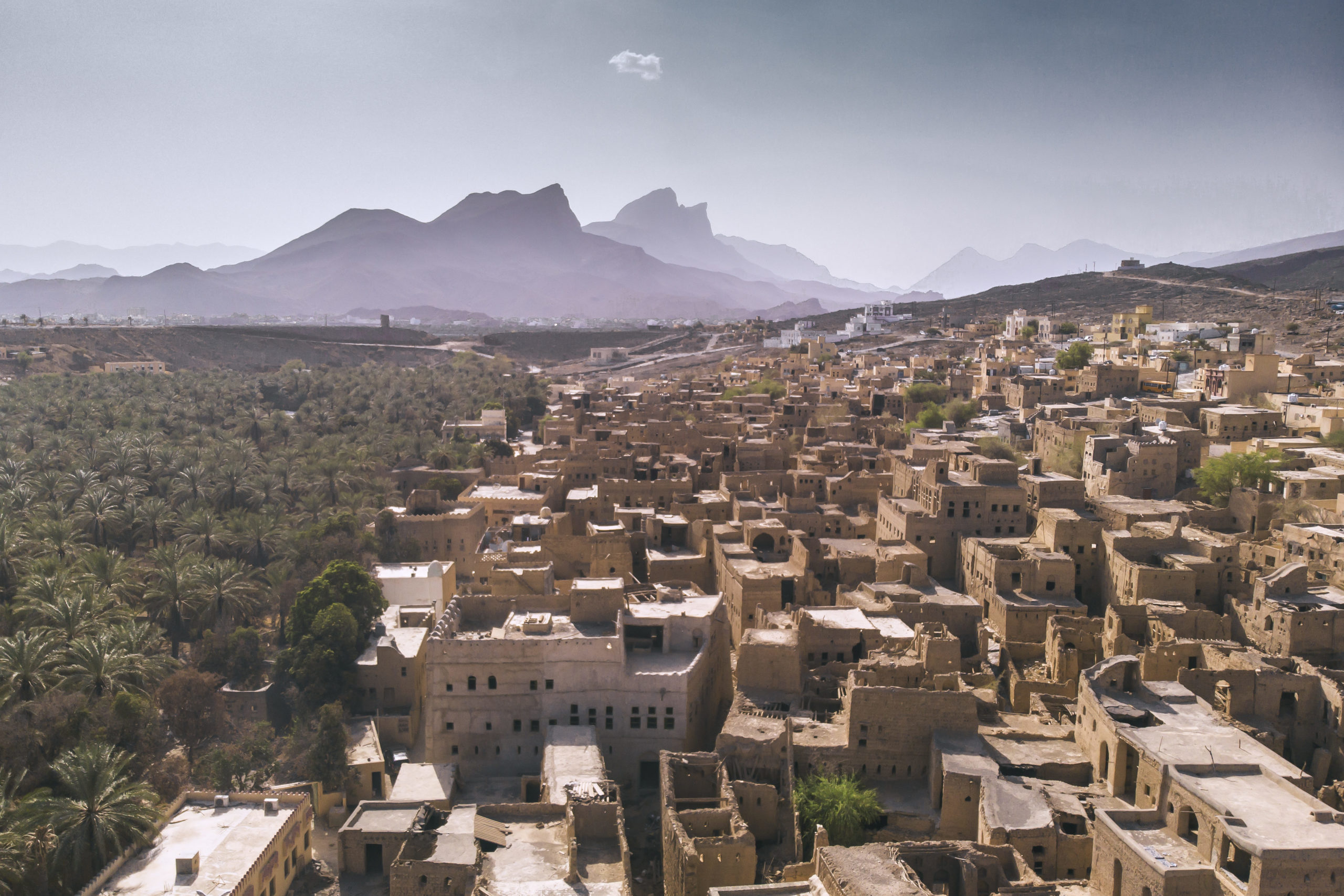 Old town Al Hamra in Oman