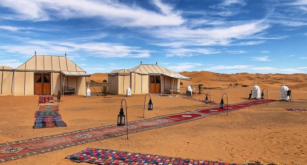 Sahara Camp Morocco Luxury hotels