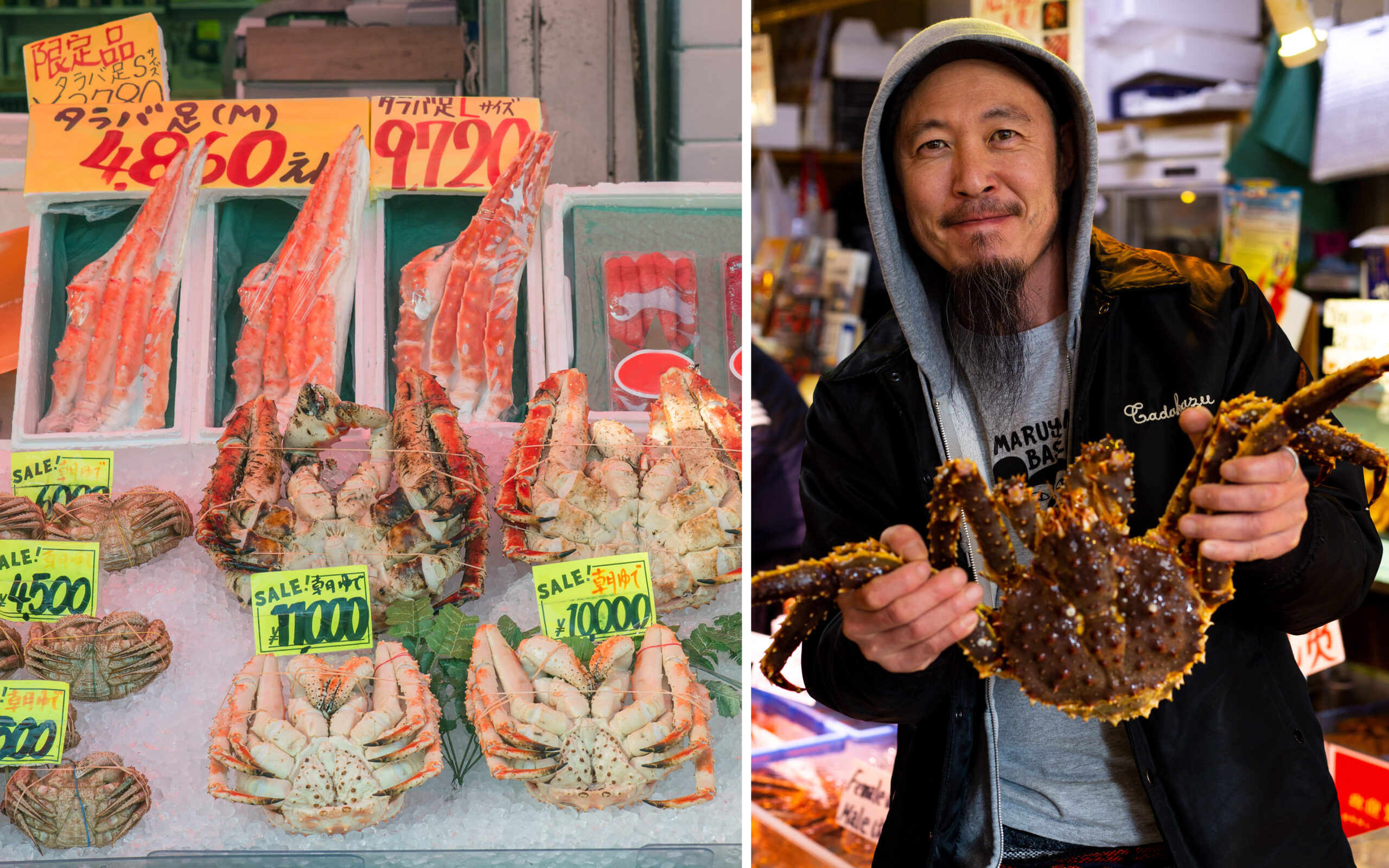 What to do in Hakodate Japan - Hakodate fish market Japan