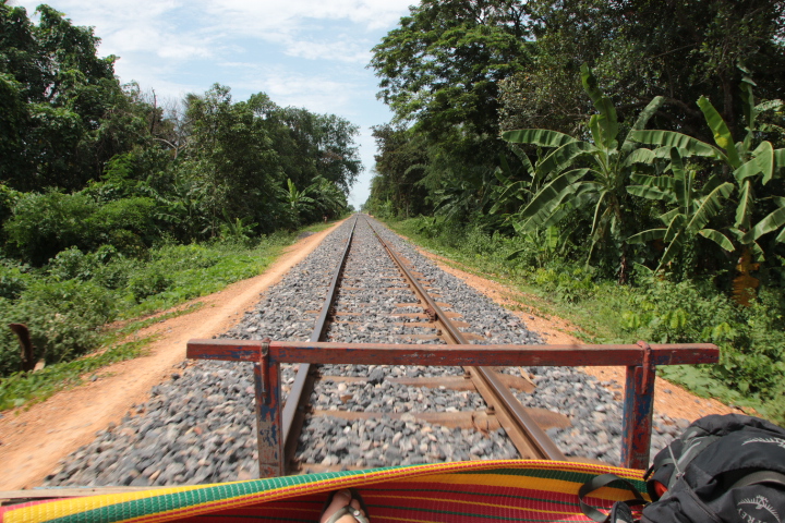 Cambodia bamboo train things to do in 2024