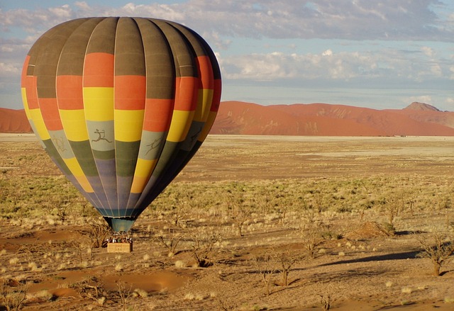 hot air balloon Namibia